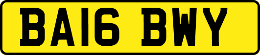 BA16BWY