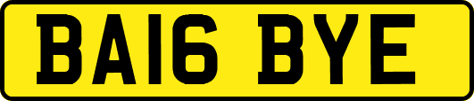 BA16BYE