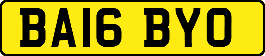 BA16BYO