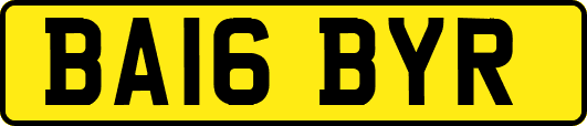 BA16BYR