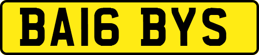 BA16BYS
