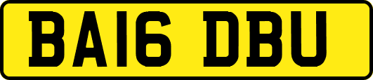 BA16DBU
