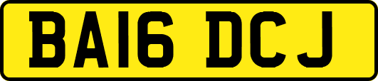 BA16DCJ