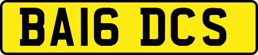 BA16DCS