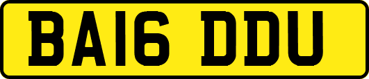 BA16DDU