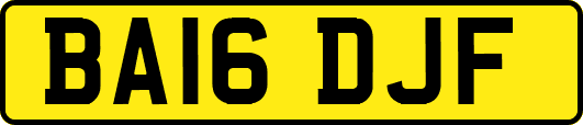BA16DJF