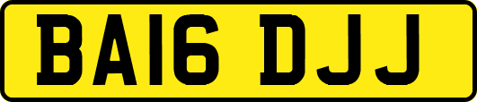 BA16DJJ
