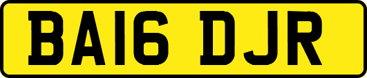 BA16DJR