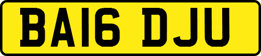 BA16DJU