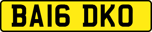 BA16DKO