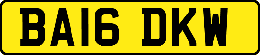 BA16DKW