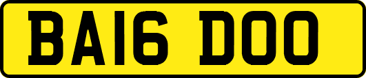BA16DOO