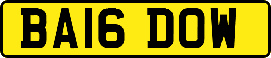 BA16DOW