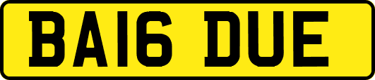 BA16DUE