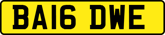 BA16DWE