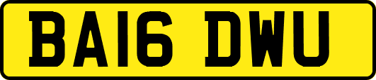 BA16DWU