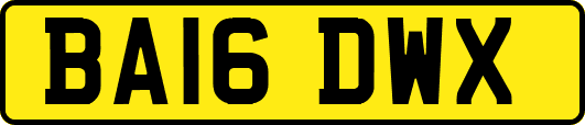 BA16DWX