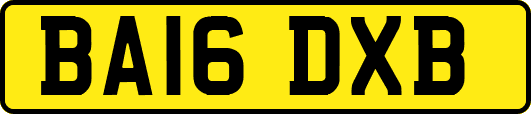 BA16DXB