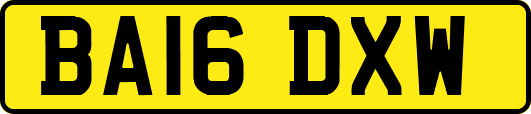 BA16DXW