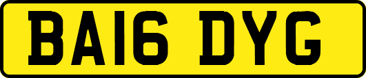 BA16DYG