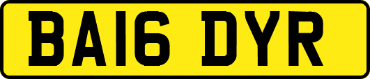 BA16DYR