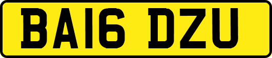 BA16DZU