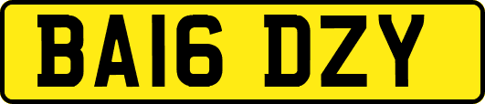 BA16DZY