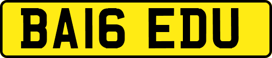 BA16EDU