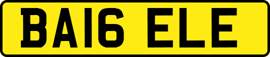 BA16ELE