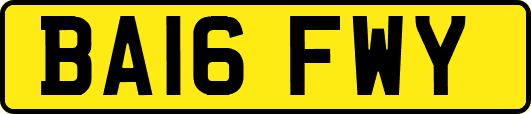 BA16FWY