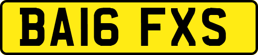 BA16FXS