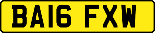 BA16FXW