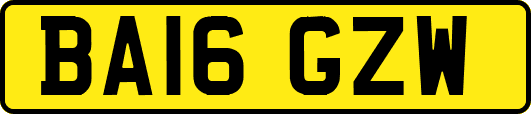 BA16GZW