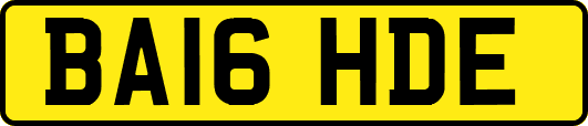 BA16HDE