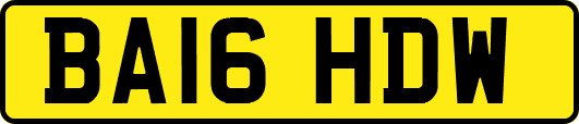 BA16HDW