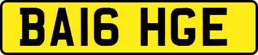 BA16HGE