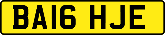 BA16HJE
