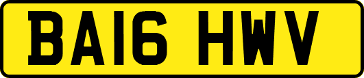 BA16HWV