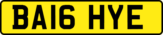 BA16HYE