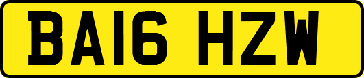 BA16HZW