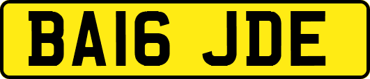 BA16JDE
