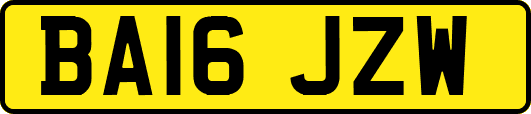 BA16JZW