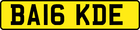 BA16KDE