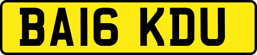 BA16KDU