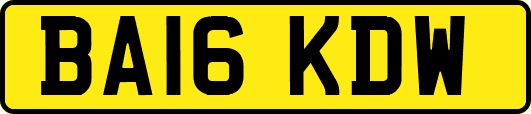 BA16KDW