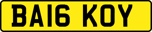 BA16KOY