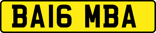 BA16MBA