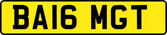 BA16MGT
