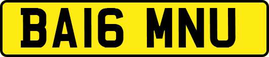 BA16MNU
