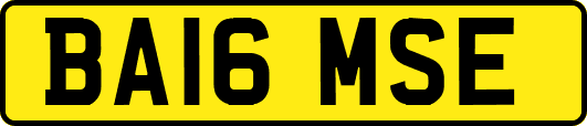 BA16MSE